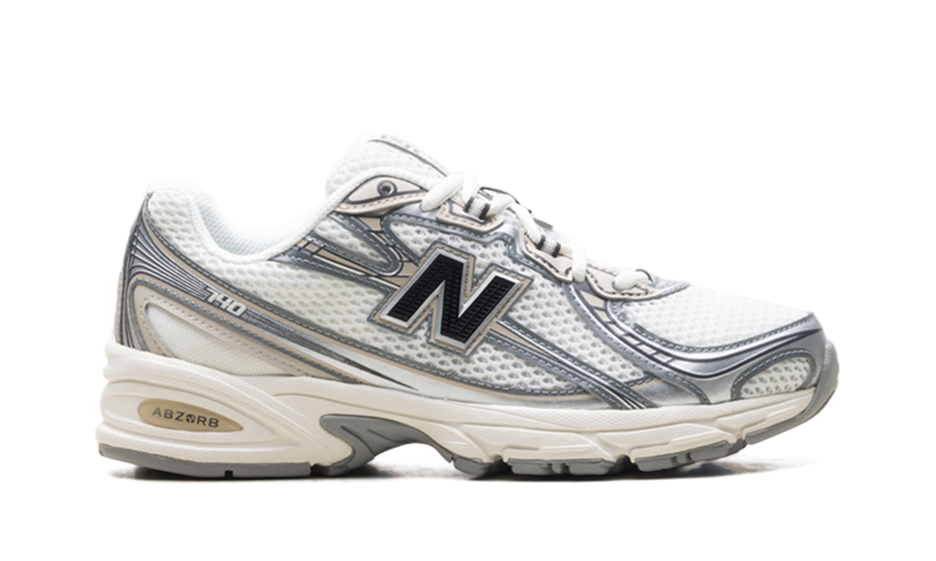 New Balance 740 "White/Linen/Black" Sneakers