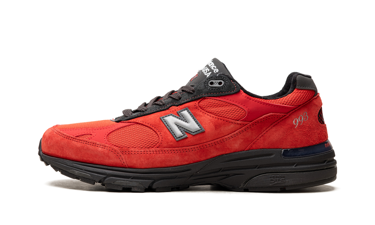 New Balance 993 Made in USA "Red Black" Sneakers