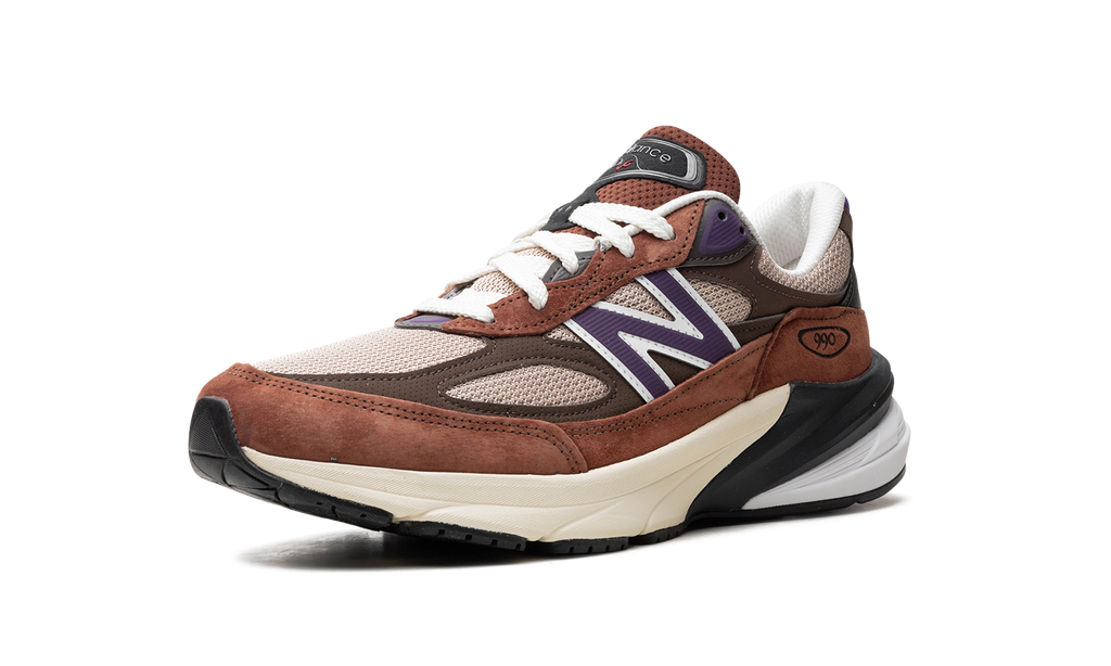 New Balance 990v6 Made in USA "Rich Oak/Cosmic Grape" Sneakers