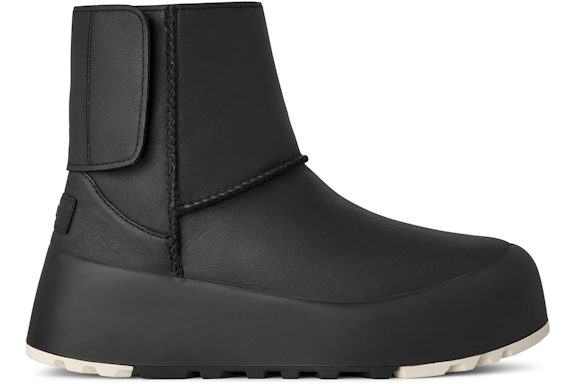 UGG Classic StreetScape Leather Boot Black Jasmine (Women's)