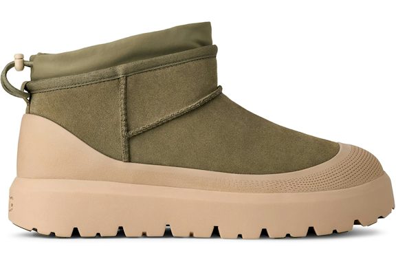UGG Classic Ultra Mini Weather Hybrid Boot Burnt Olive Mustard Seed