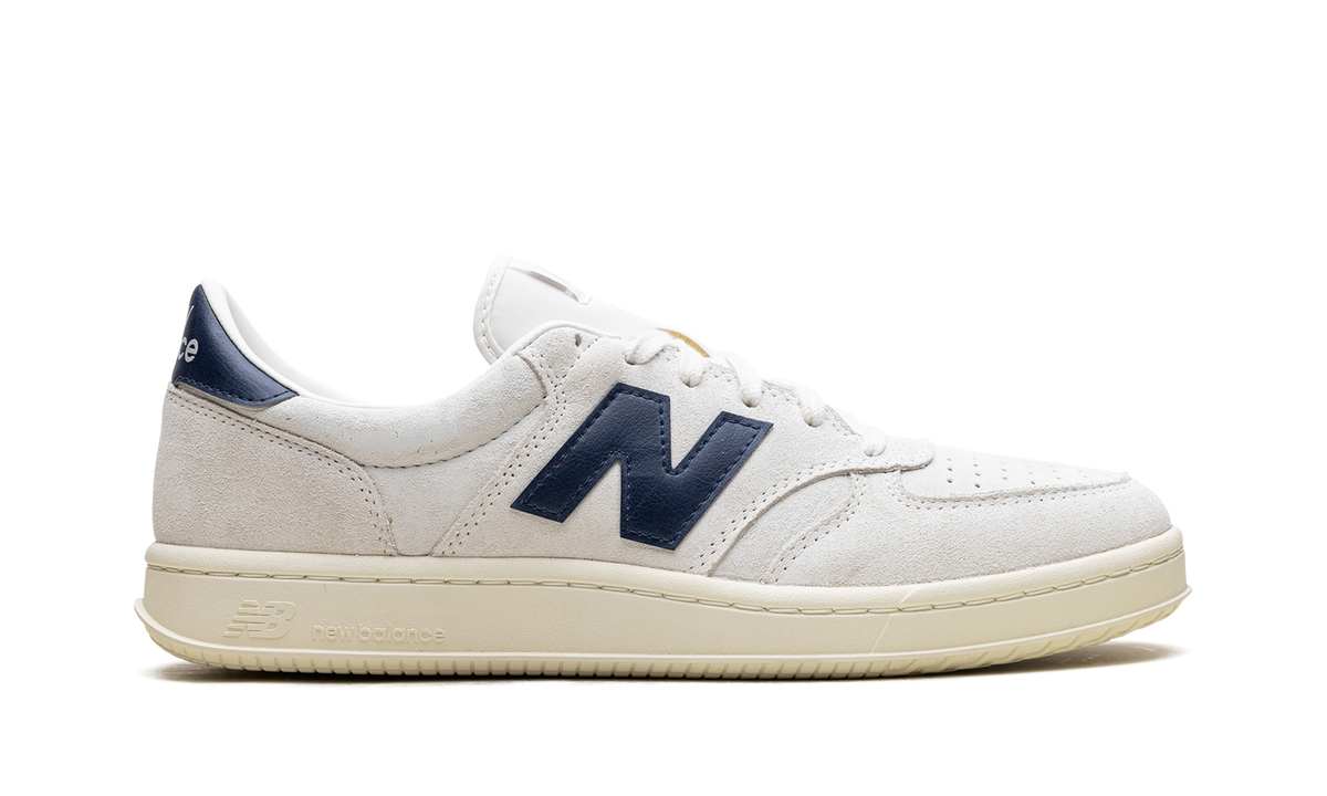 New Balance T500 "Sea Salt Navy Angora" Sneakers
