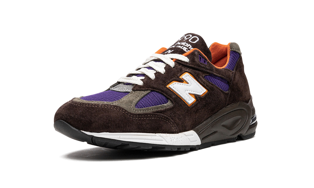 New Balance 990v2 "Brown/Orange/Purple" Sneakers