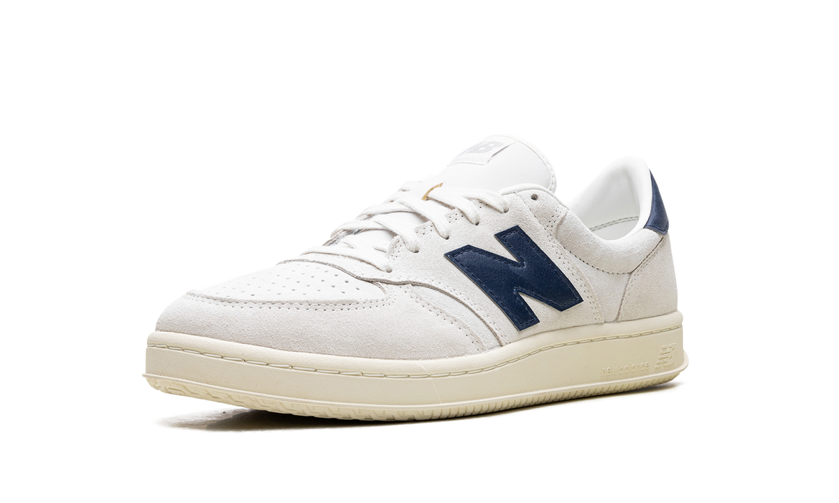 New Balance T500 "Sea Salt Navy Angora" Sneakers
