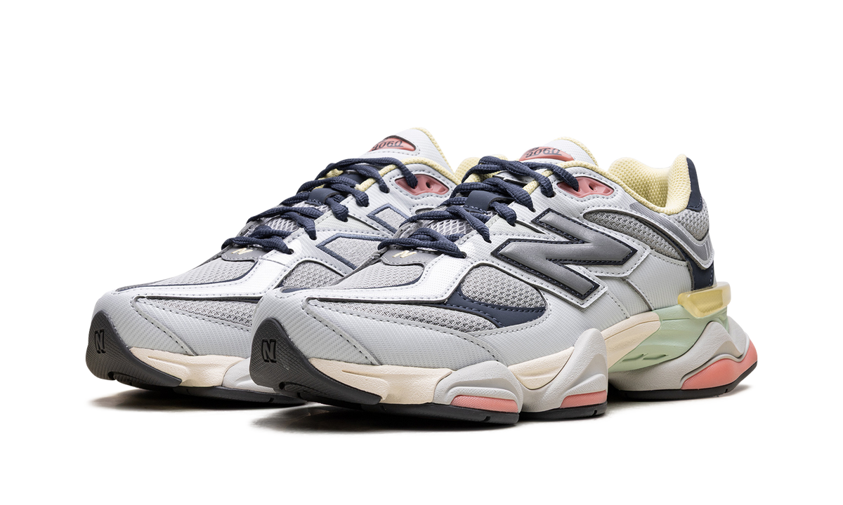 New Balance 9060 "Grey Yellow Navy" Sneakers
