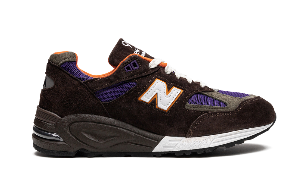 New Balance 990v2 "Brown/Orange/Purple" Sneakers